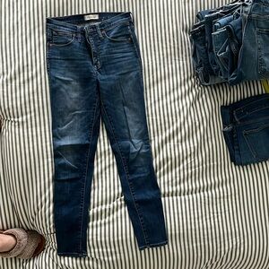 Madewell 27 The 10” High Rise Skinny Jeans